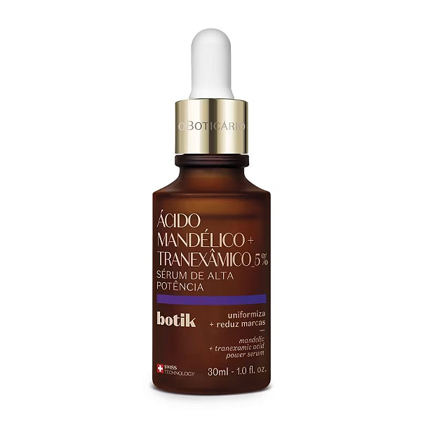 Sérum de Alta Potência Ácido Mandélico + Tranexâmico 5% Botik 30ml
