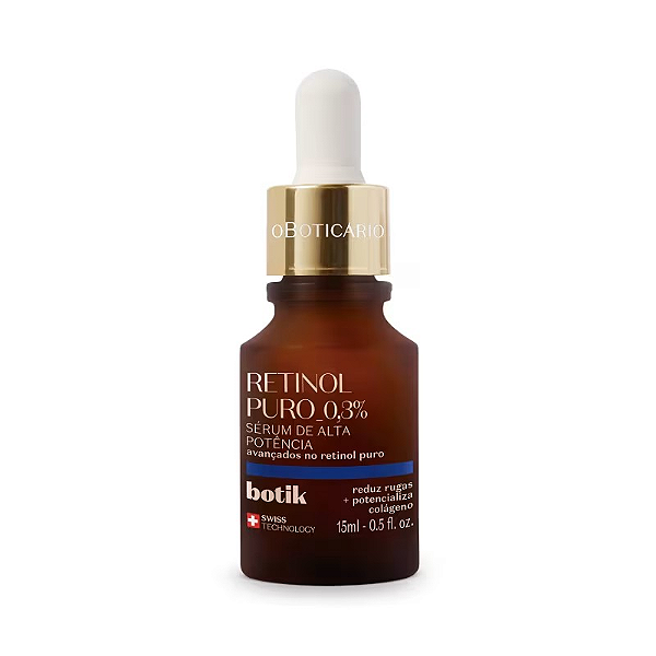 Sérum Facial de Alta Potência Botik Retinol Puro