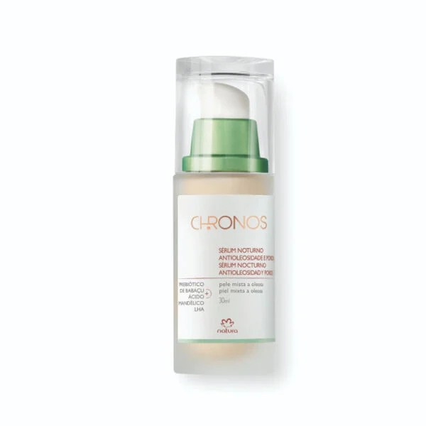 Sérum Noturno Antioleosidade e Poros Chronos