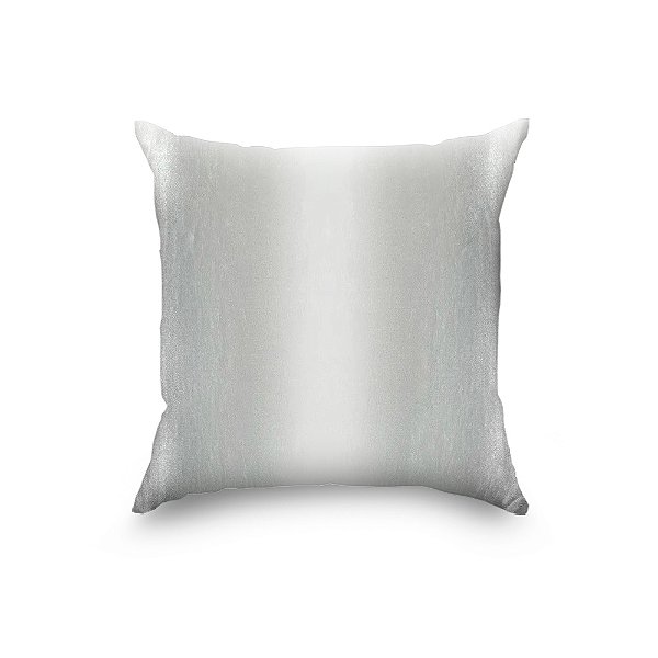 Capa de Almofada de Cetim Antifrizz Premium Prateada - Super Cacheada