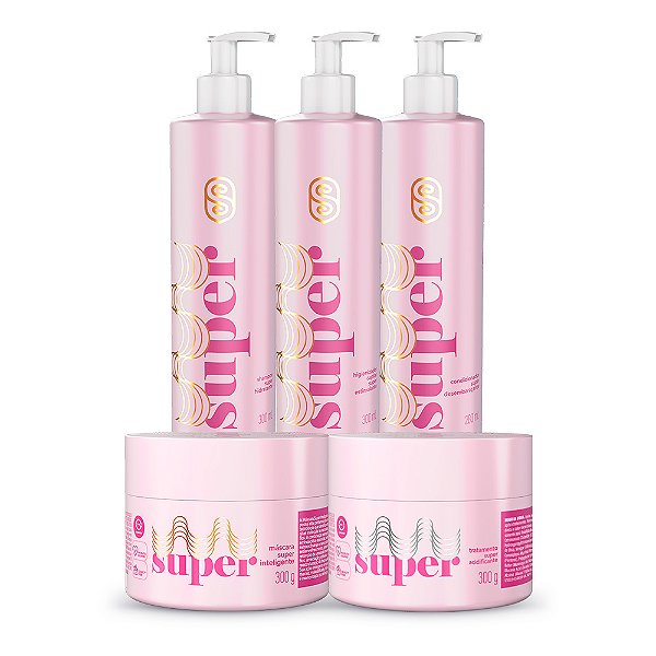 Kit Higienização com Tratamento Anti-Porosidade - Super Cacheada