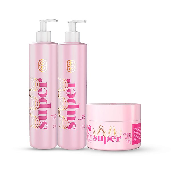 Kit Finalizadores com Super Nutrição - Super Cacheada