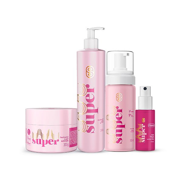 Kit Finalização Super Hidratante - Super Cacheada