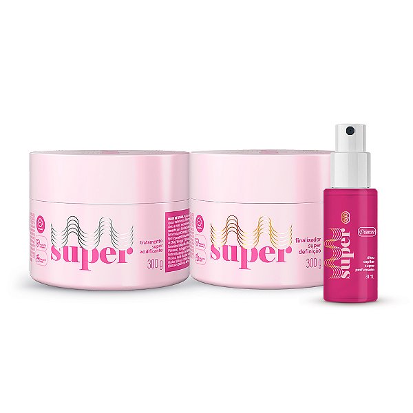 Trio SOS Anti Porosidade - Super Cacheada