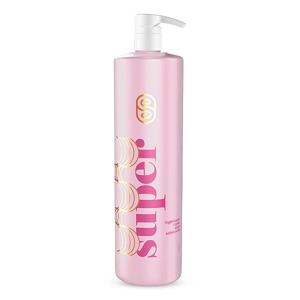 Higienizador Capilar Super Estimulante 1L - Super Cacheada