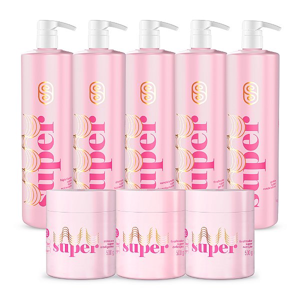 Kit Completo Super Litrão - Super Cacheada