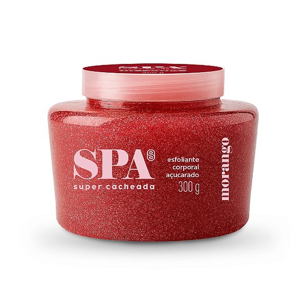 Esfoliante Corporal Açucarado - Morango - 300g - Super Cacheada
