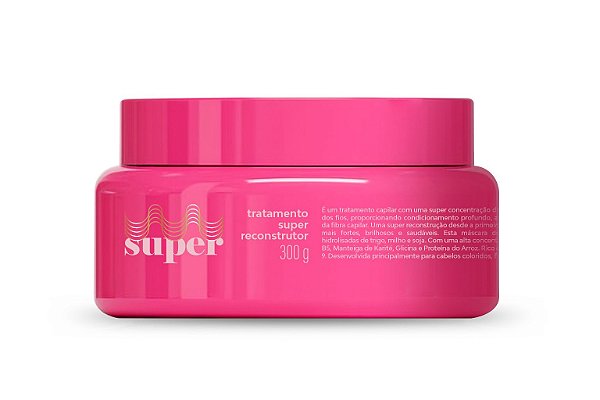 Tratamento Super Reconstrutor 300g - Super Cacheada