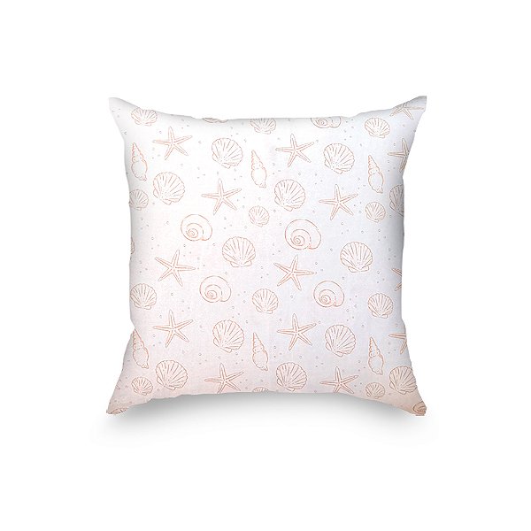 Capa de Almofada de Cetim Antifrizz Premium Pérolas do Mar - Branca - Super Cacheada