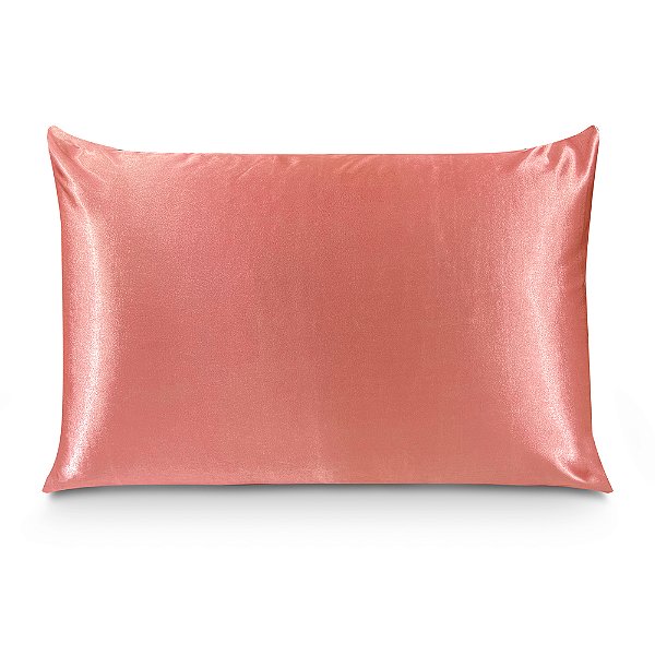Fronha de Cetim Antifrizz Rosé - Super Cacheada