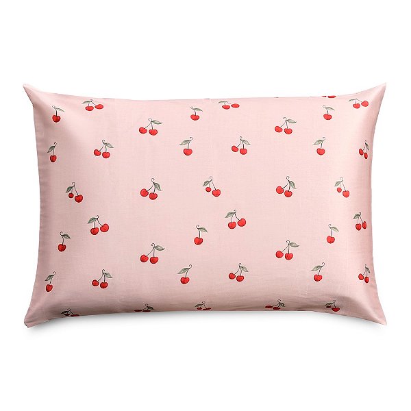 Fronha de Cetim Antifrizz Cerejinha - Rosa - Super Cacheada