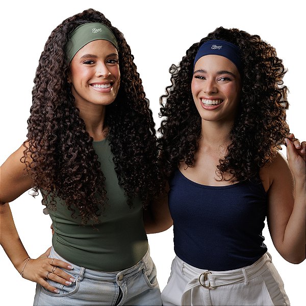 Faixa de Cabelo Coleção Super Brasileira - Brasil - Super Cacheada