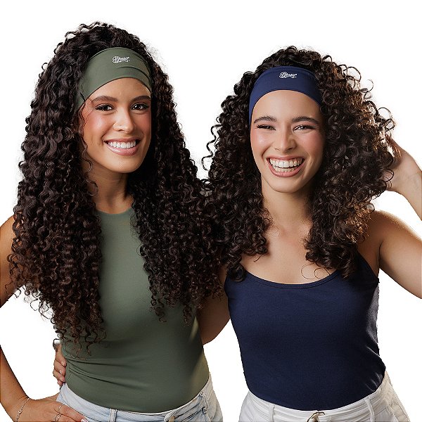 Faixa de Cabelo Coleção Super Brasileira - Brasil - Super Cacheada