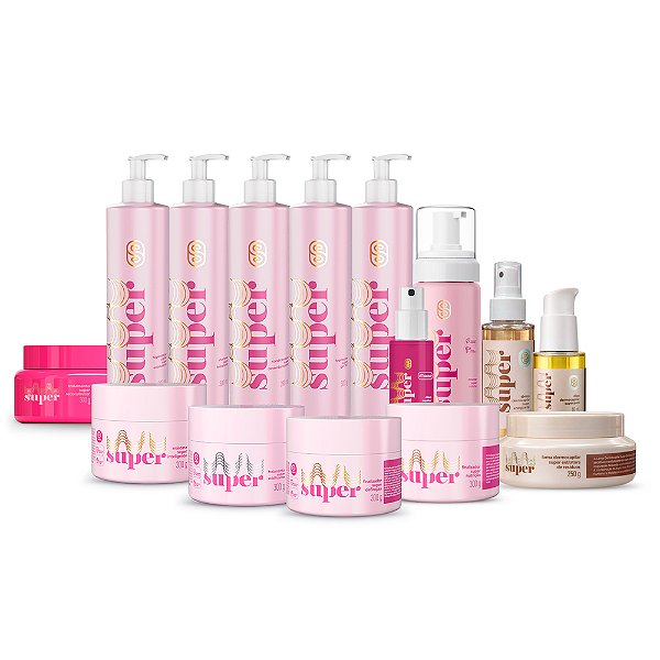 Kit Super Completão com Linha Dermocapilar - Super Cacheada