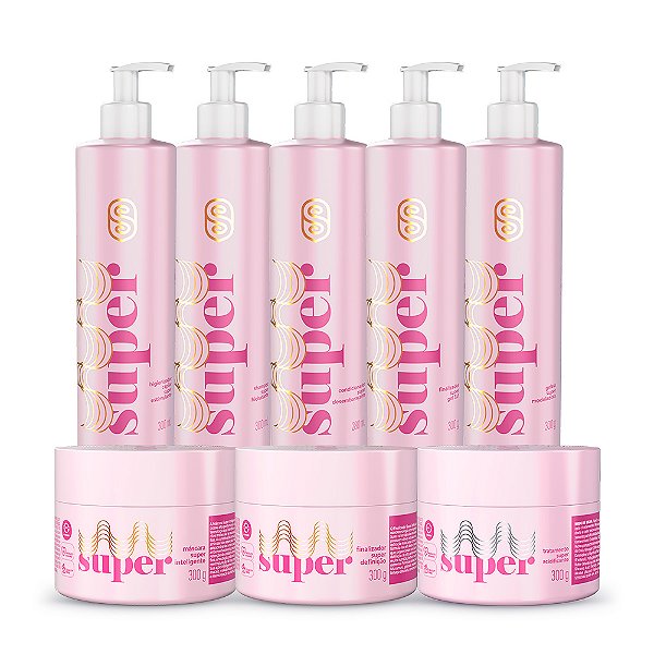 Super Kit com Proteção Anti-Porosidade - Super Cacheada