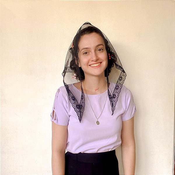 Véu Santa Zélia - Triangular