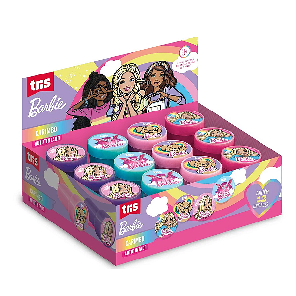 CARIMBO TRIS AUTOTINTADO BARBIE