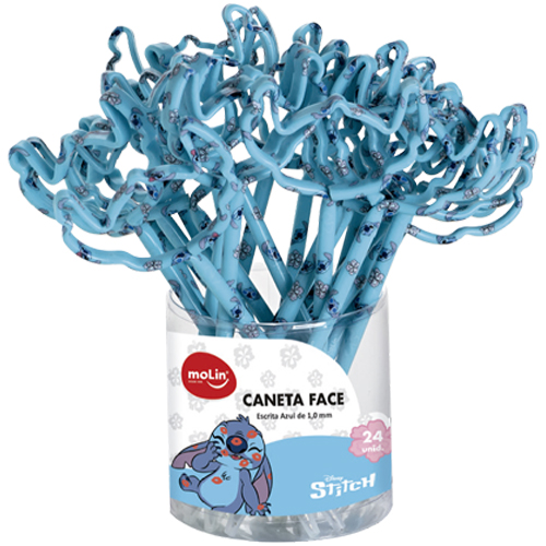 CANETA FACE STITCH 1.0 - AZUL