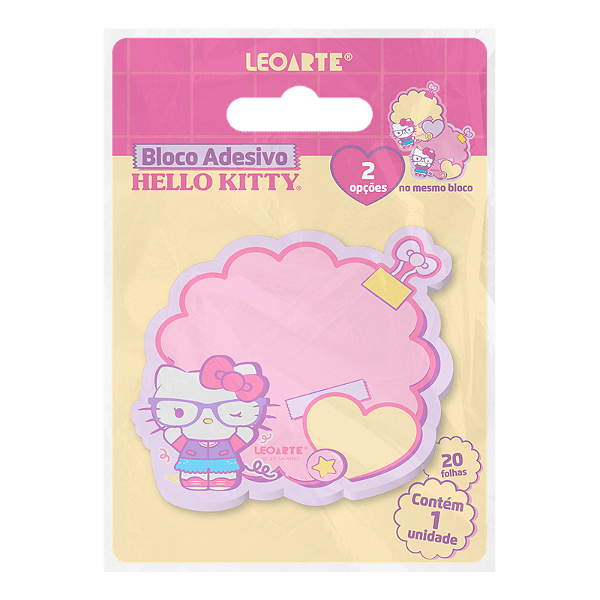 BLOCO ADESIVO HELLO KITTY