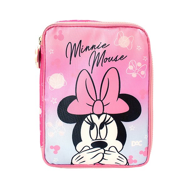 ESTOJO BOX DAC COM DIVISÓRIAS MINNIE