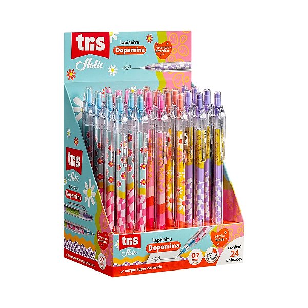 LAPISEIRA TRIS HOLIC DOPAMINA 0.7MM UN SORTIDA