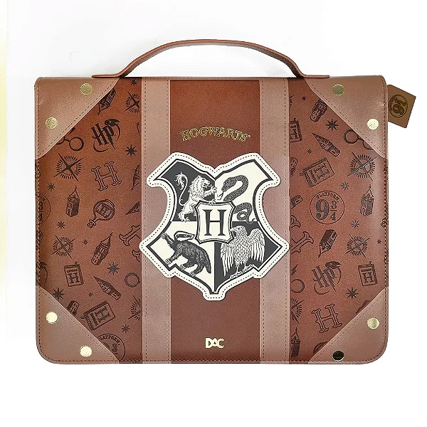 FICHÁRIO UNIV HARRY POTTER COM ZÍPER