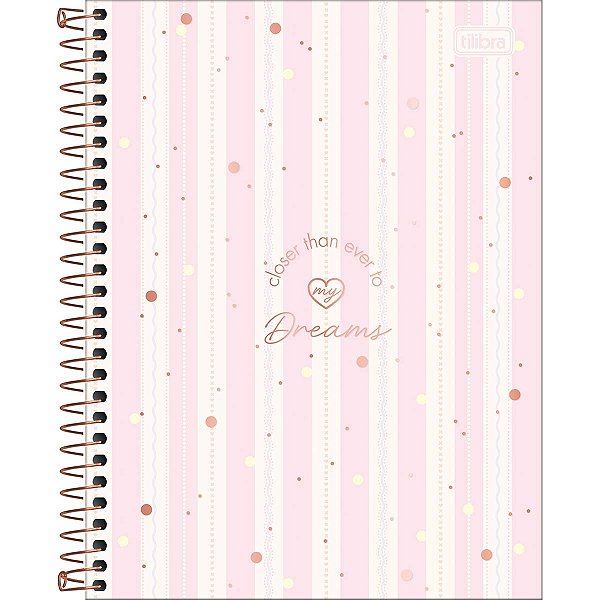 Caderno Espiral Capa Dura Colegial 10 Matérias Soho 160 Folhas
