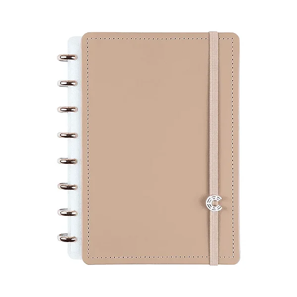 CADERNO INTELIGENTE GRANDE CAPPUCCINO 80FLS