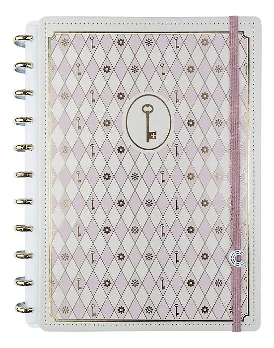 CADERNO INTELIGENTE ROSE KEY MEDIO