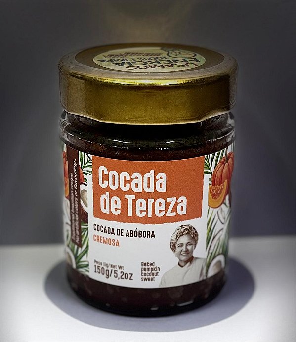 Cocada de Tereza 150G - de forno e cremosa com Abóbora