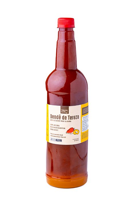 Azeite de Dendê Artesanal da Bahia - coleção da Chef - 1L