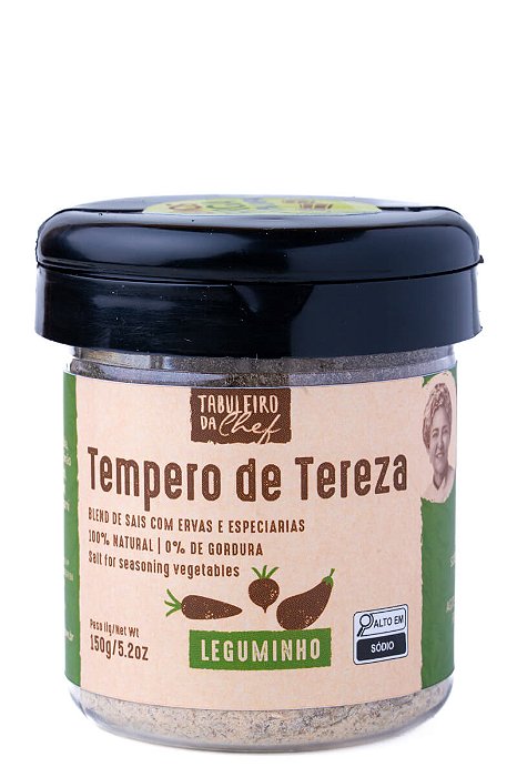 Tempero de Tereza Leguminho gourmet - pote 150g