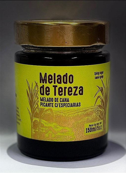 Melado de Cana Gourmet de Tereza com Pimenta e Especiarias - 150 ml