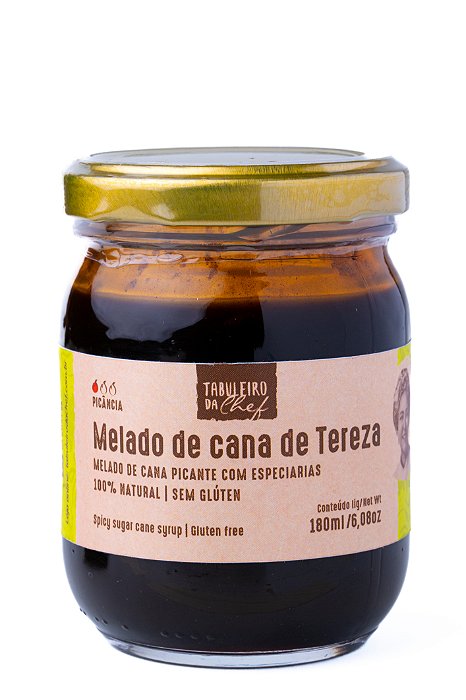 Melado de Cana gourmet de Tereza com Pimenta e Especiarias - 190 ml