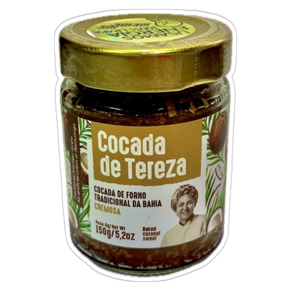 Cocada de Tereza - Cremosa de Forno tradicional, gourmet
