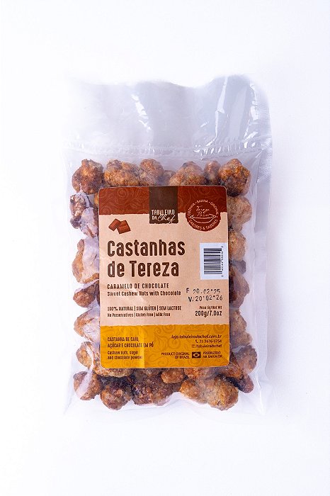 Castanha de Tereza Caramelizada Chocolate