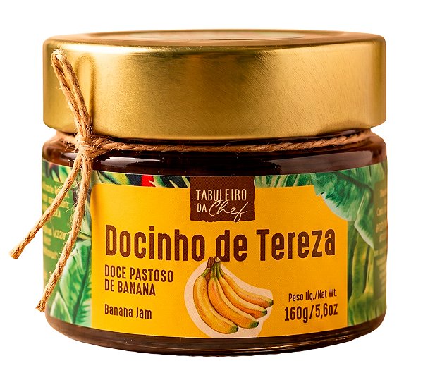 Docinho de Tereza - Doce pastoso de Banana receita da Chef
