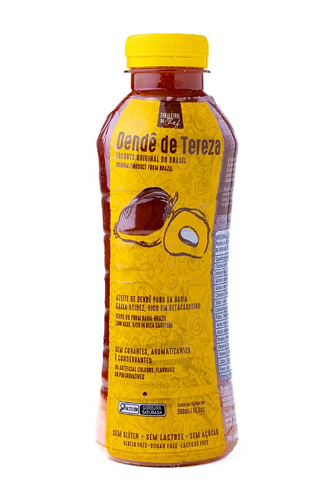Azeite de Dendê Artesanal da Bahia - coleção da Chef - 500 ml