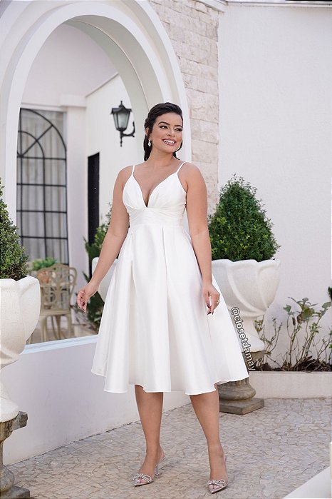 ruler nice to meet you cigarette Vestido de noiva midi, em zibeline e com alças reguláveis - Vestido de casamento e vestido de festa ruler nice to meet you cigarette Vestido de noiva midi, em zibeline e com alças reguláveis - Vestido de casamento e vestido de festa