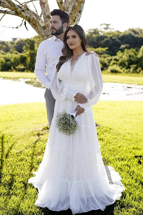 Renda Loja Vestido Casamento Civil Renda Lojas Noivas Lindos Loja