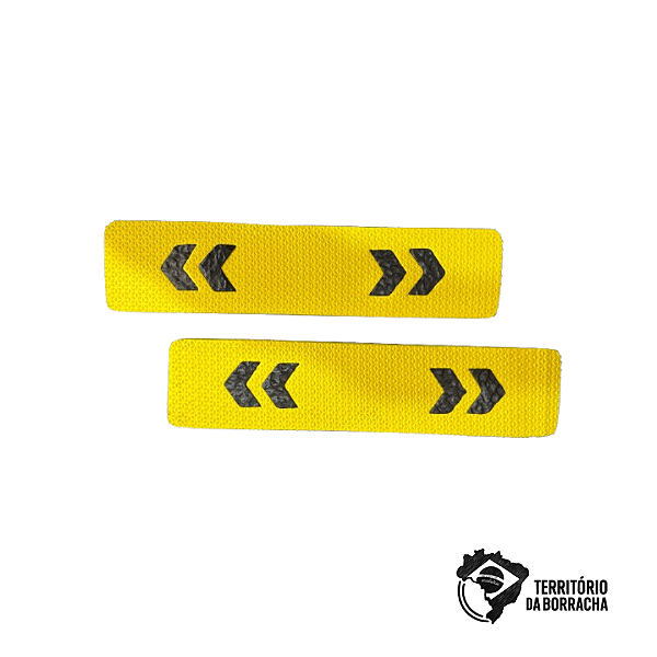 Par de Protetor de Para-choque 40x9x3cm