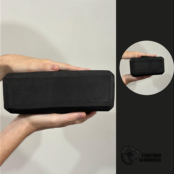 BLOCO DE YOGA PRETO