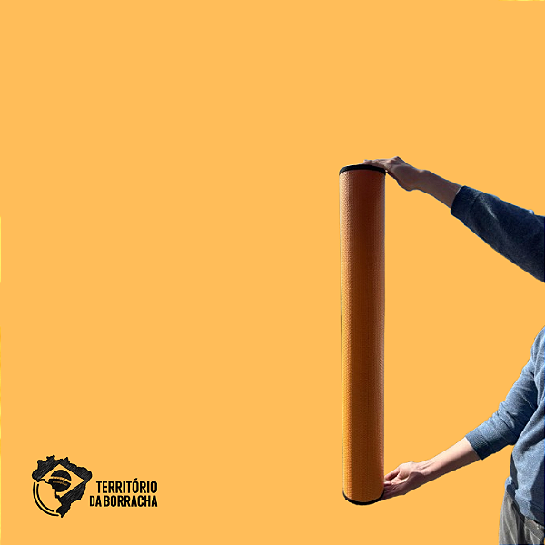ROLO MASSAGEM MIOFASCIAL 90X12 LARANJA