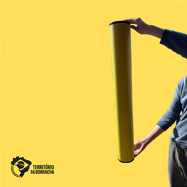 ROLO MASSAGEM MIOFASCIAL 90X12 AMARELO