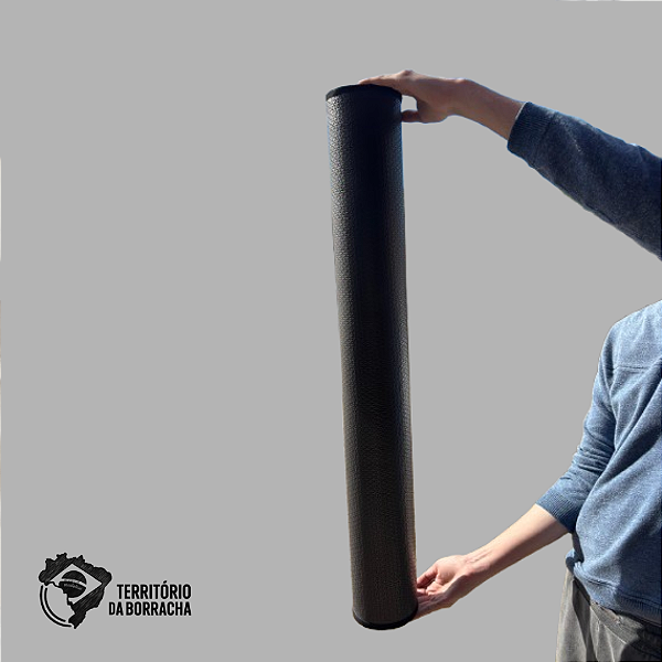 ROLO MASSAGEM MIOFASCIAL 90X12 PRETO