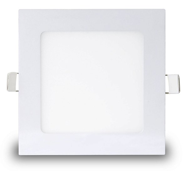 Painel LED de embutir 18w | Bivolt | Quadrado | 22,5x22,5cm