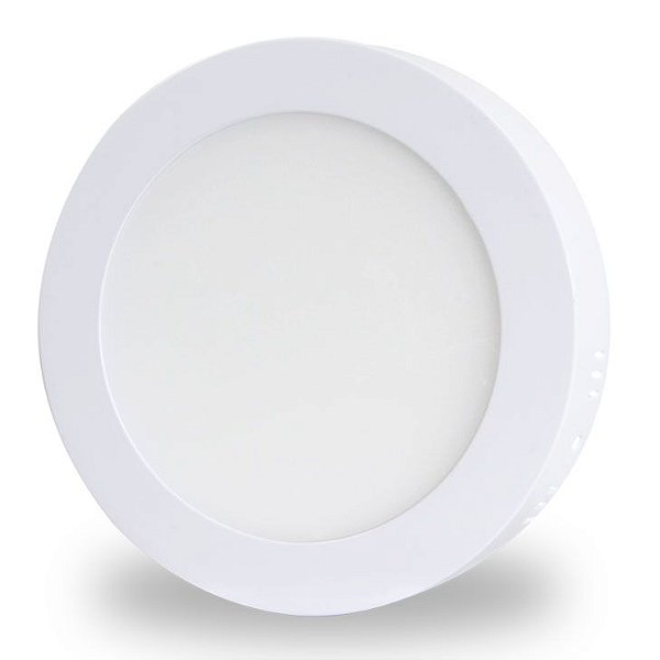 Luminária LED de Sobrepor - 24w - Bivolt - Redondo 30cm - Branco Frio ou Quente