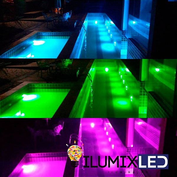 Kit de iluminação LED para Piscinas ILUMIXLED Ilumixled Iluminação LED