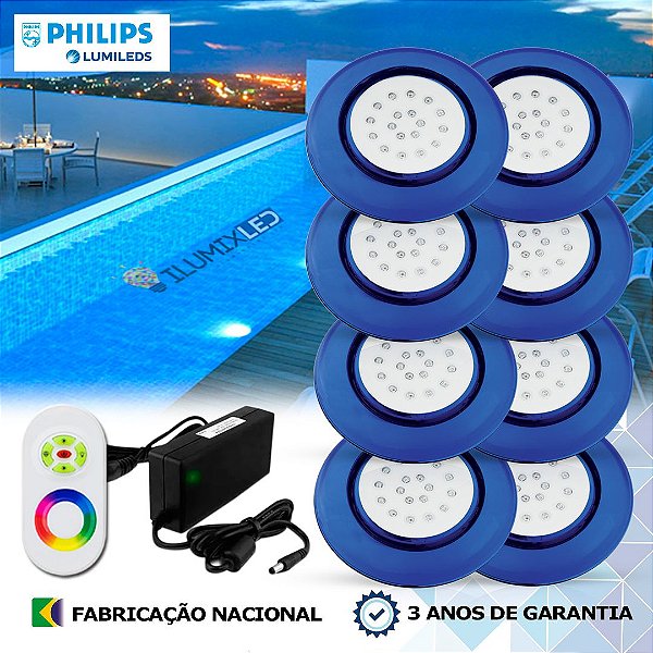 Kit de iluminação LED para Piscinas ILUMIXLED Ilumixled Iluminação LED