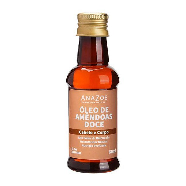 Óleo de Amêndoas Doce 60ml - AnaZoe